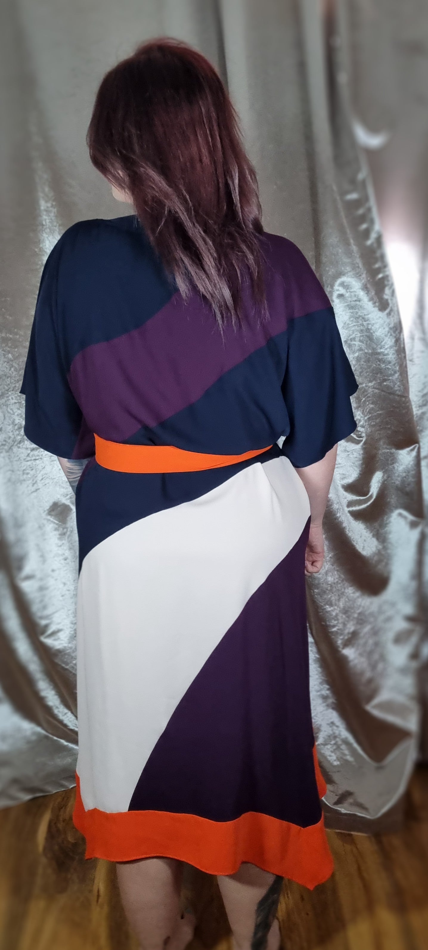 Karen Millen - Colourblock Midi Dress - Effortlessly Chic