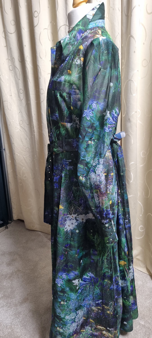 Karen Millen Scenic Floral Organdie Dress