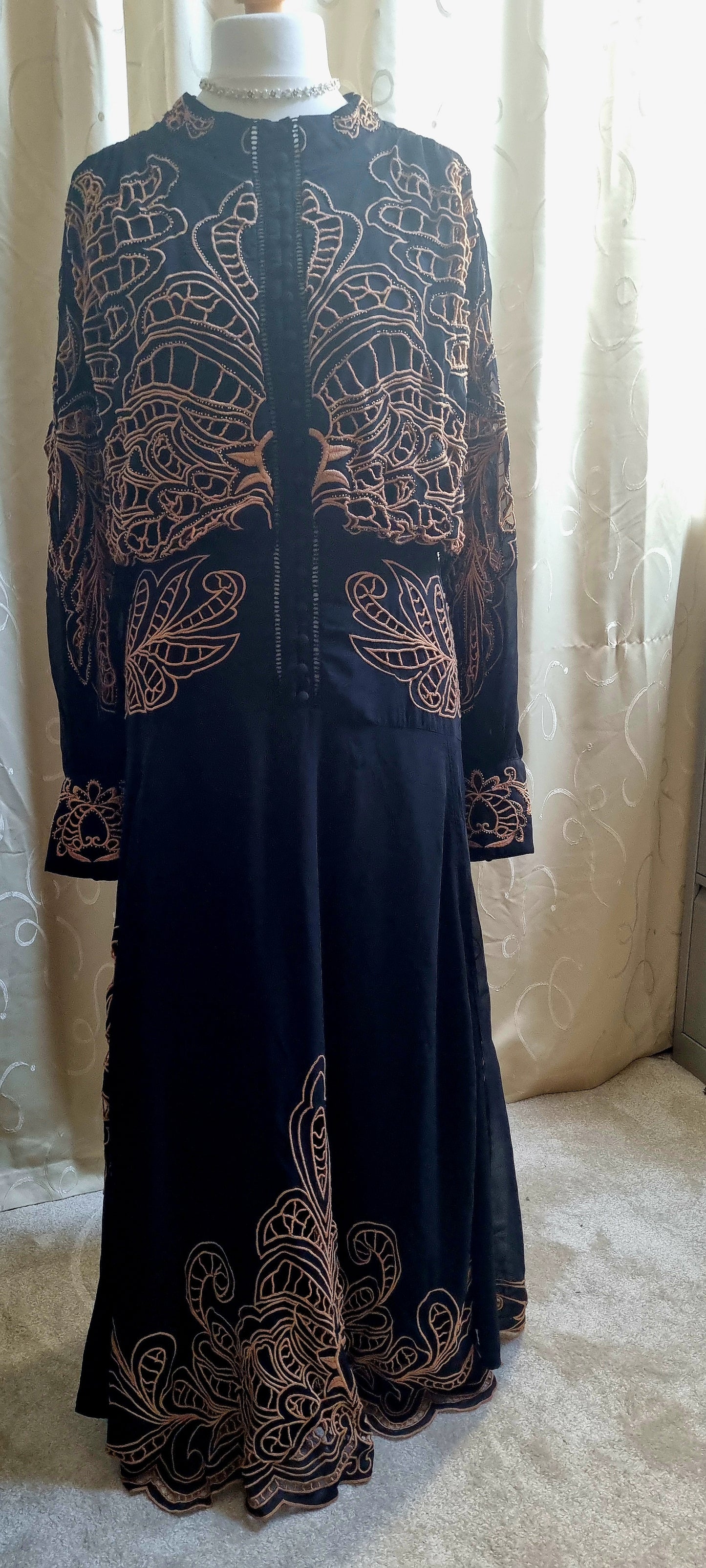 Karen Millen - Sophisticated and Stylish Cut Work Dress