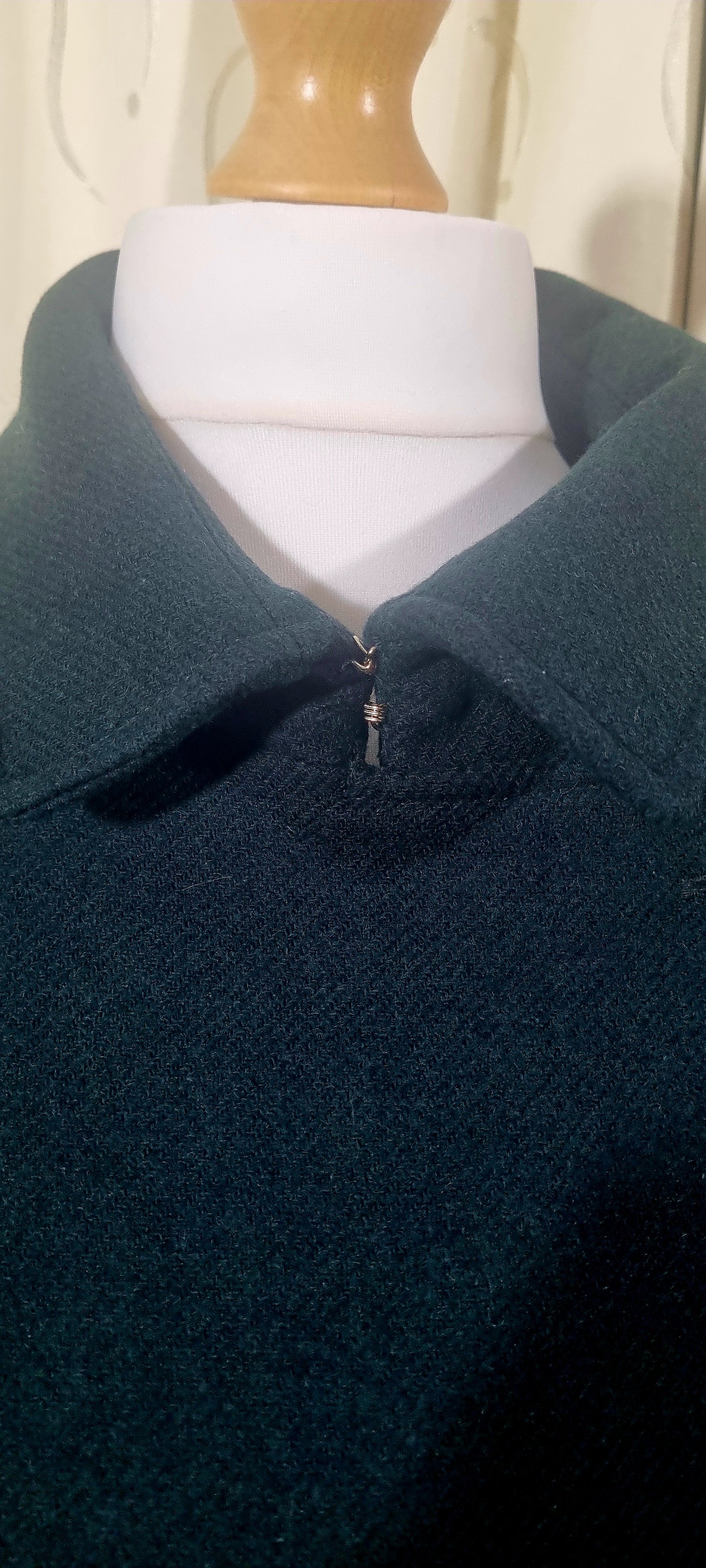 Karen Millen Size 24 Green Double-Breasted Coat