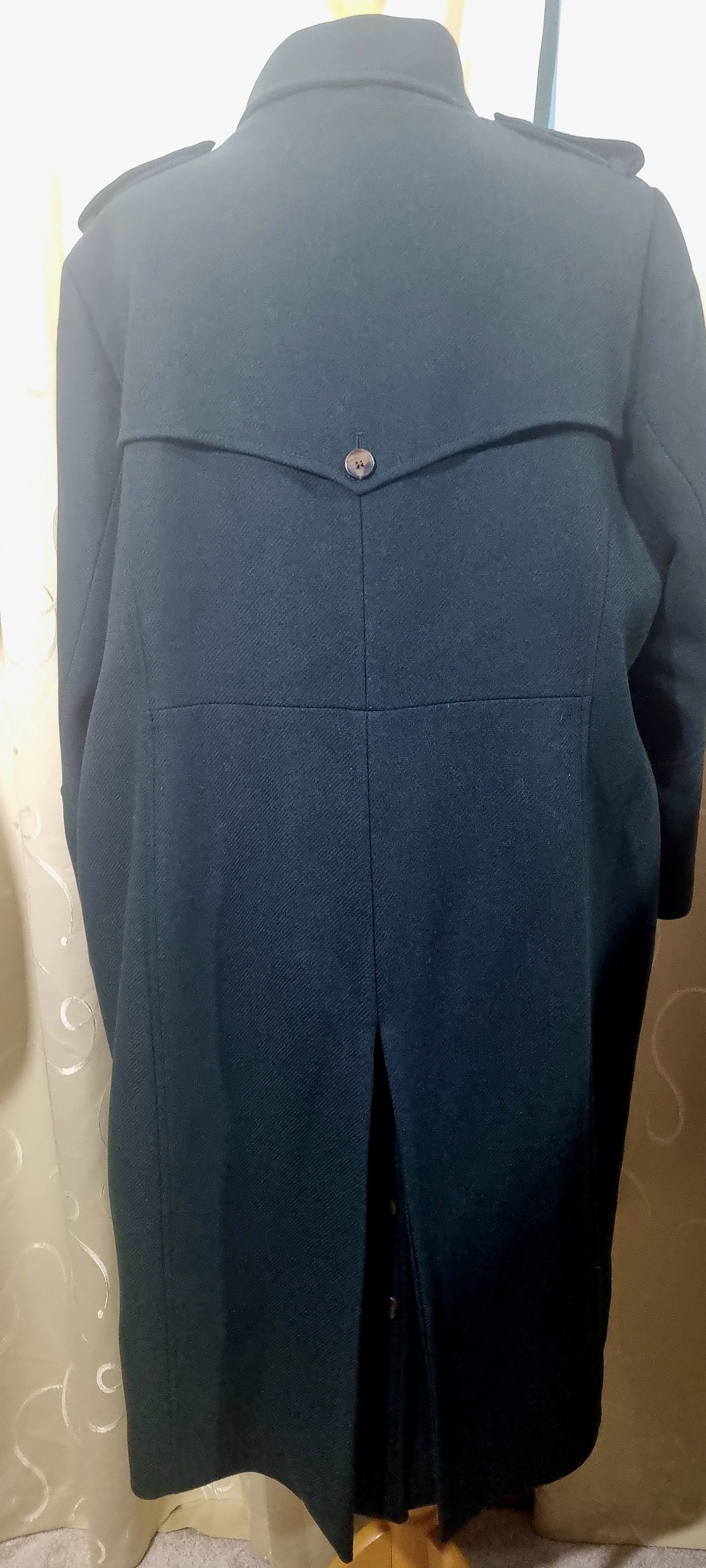 Karen Millen Size 24 Green Double-Breasted Coat