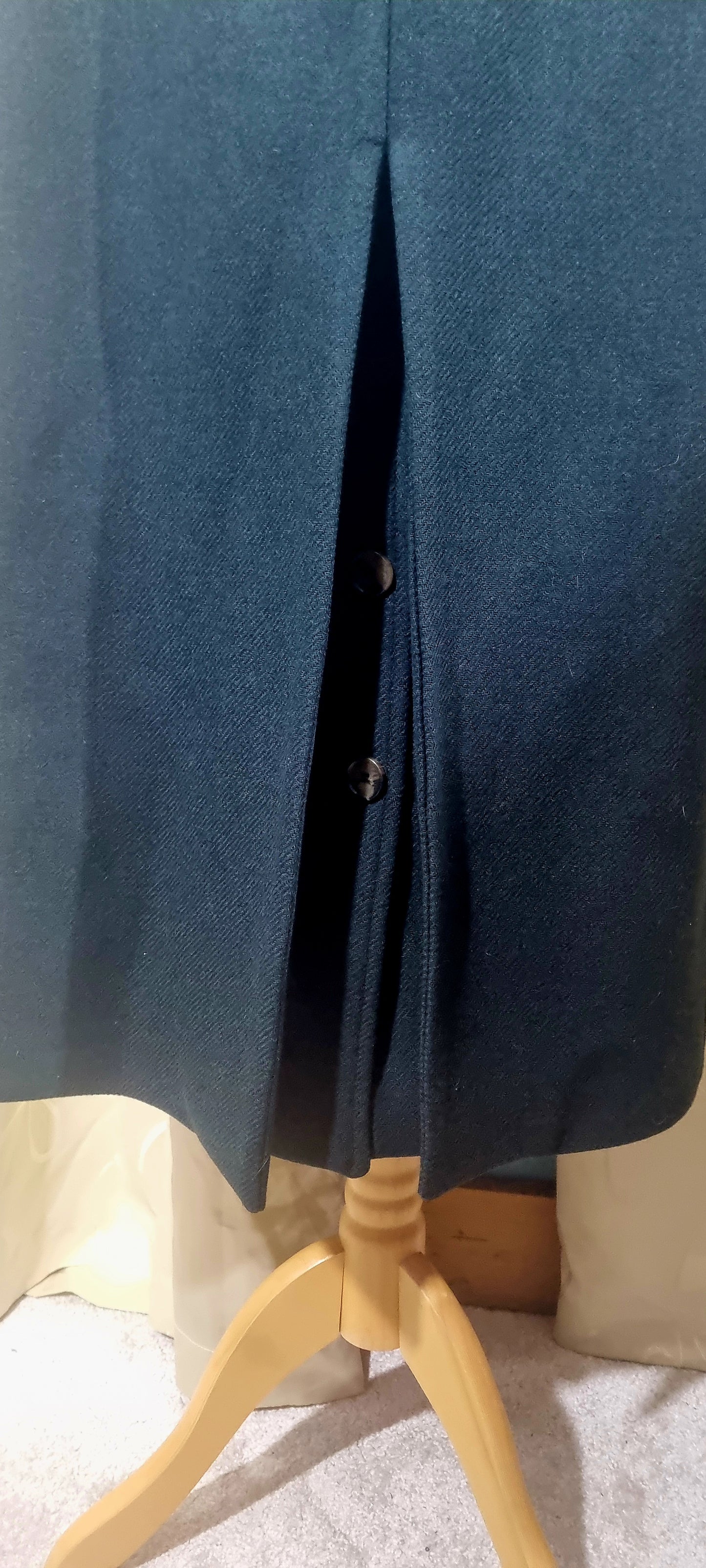 Karen Millen Size 24 Green Double-Breasted Coat