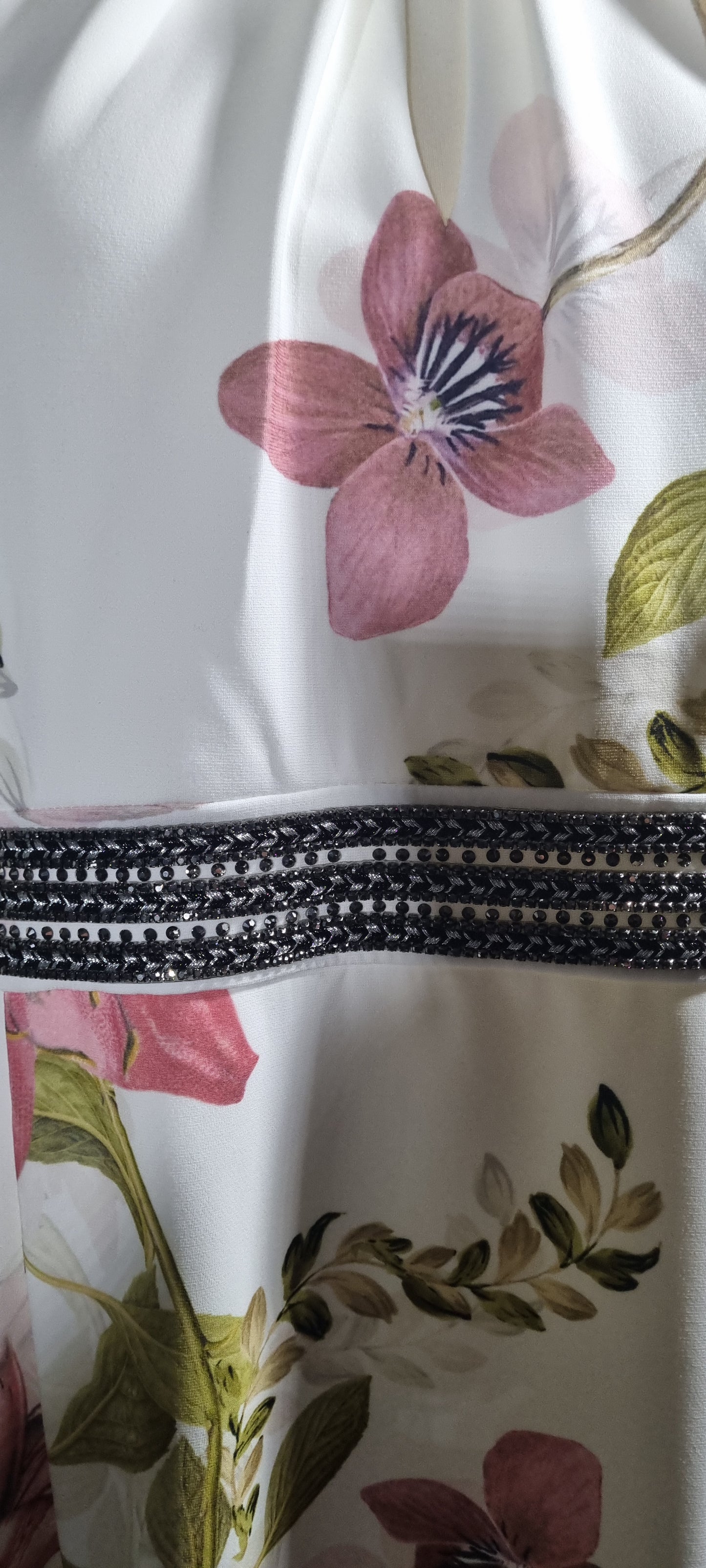 Karen Millen Floral Embellished Maxi Dress Size 24